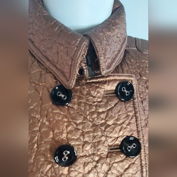 BURBERRY jacket -size 42- Metalic Cooper color -made in Italy - Picture 7 of 17